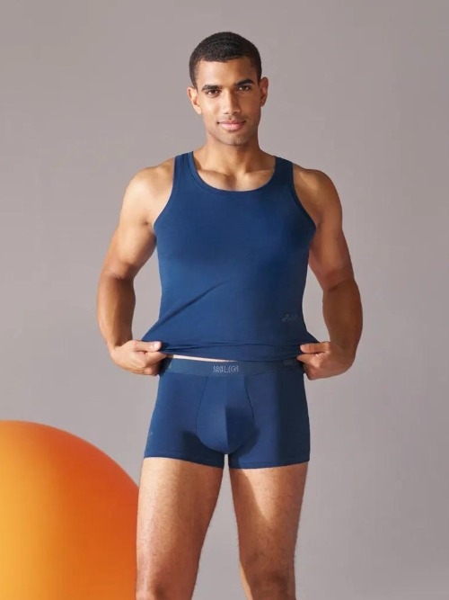 Sloggi Men SLG Base bleu singlet pour hommes