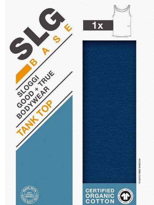 Sloggi Men SLG Base bleu singlet pour hommes