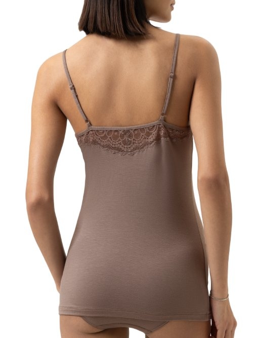 Mey Lingerie Ami marron top spaghetti