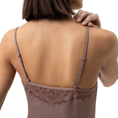 Mey Lingerie Ami marron top spaghetti