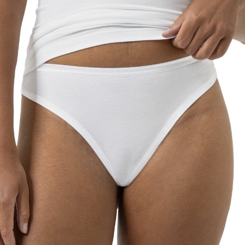 Mey Lingerie Modal Pure blanc culotte string