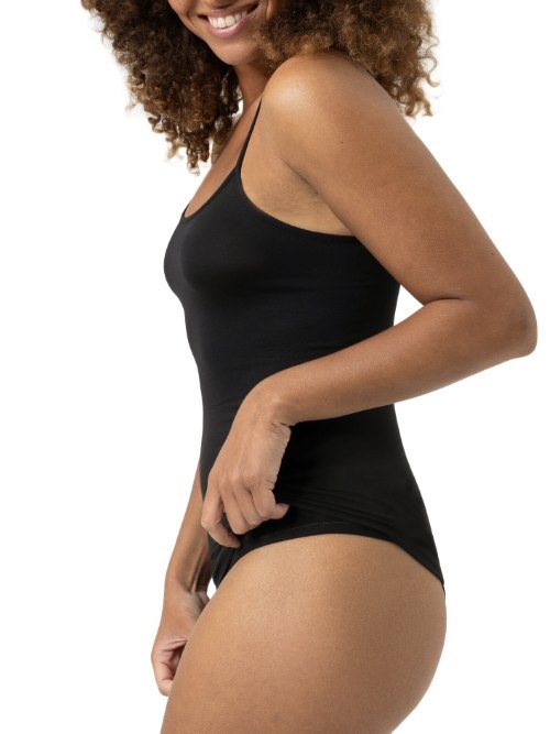 Mey Lingerie Modal Pure noir top spaghetti