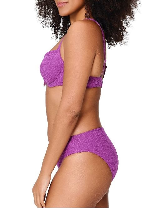Plage de LingaDore Purple Pulse violet slip de bikini