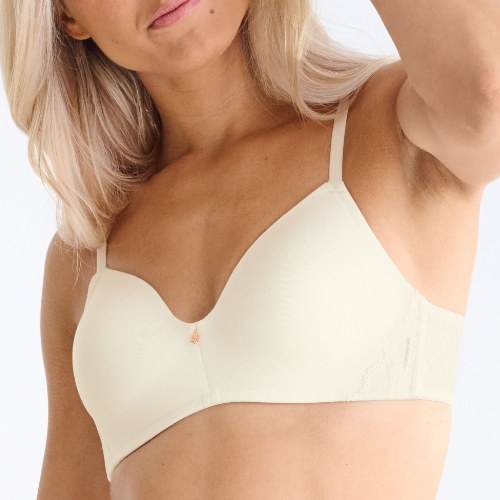 Lisca Selena crème soutien-gorge sans armatures en dentelle