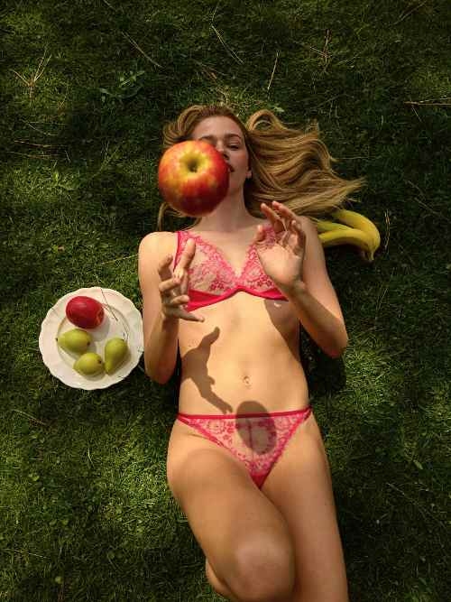 Lisca Highlight raspberry slip brésilien