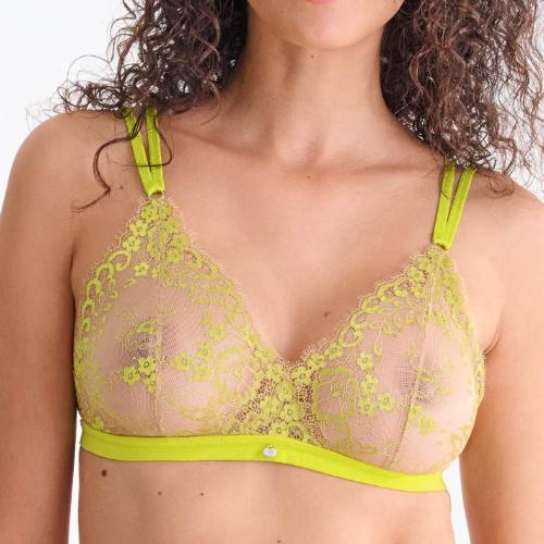 Lisca Highlight vert soutien-gorge sans forme