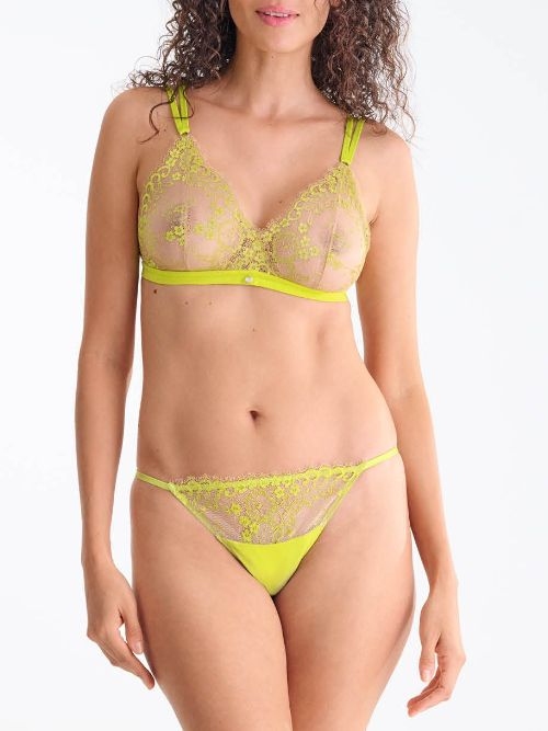 Lisca Highlight vert culotte string