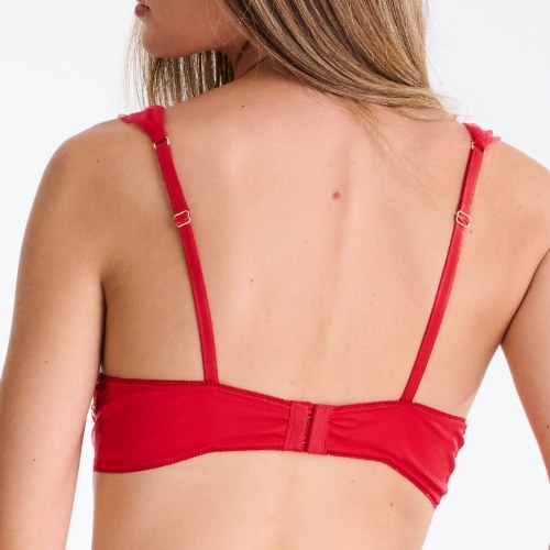 Lisca Miracle rouge soutien-gorge sans forme