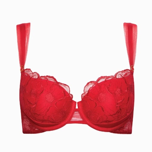 Lisca Miracle rouge soutien-gorge rembourré