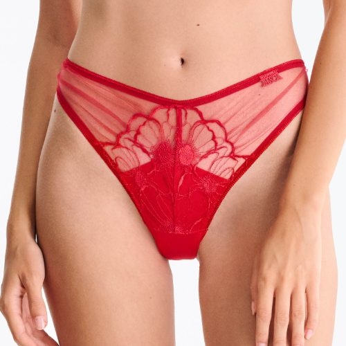 Lisca Miracle rouge slip brésilien