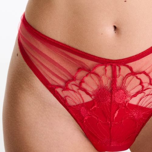 Lisca Miracle rouge slip brésilien