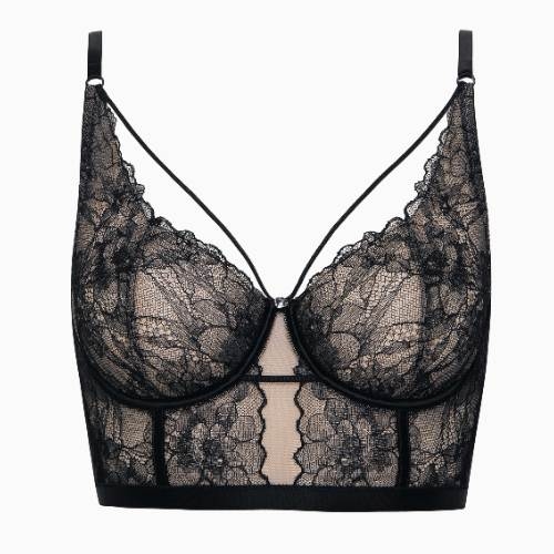 Lisca Destiny noir soutien-gorge sans forme