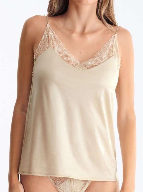 Lisca Destiny crème top spaghetti