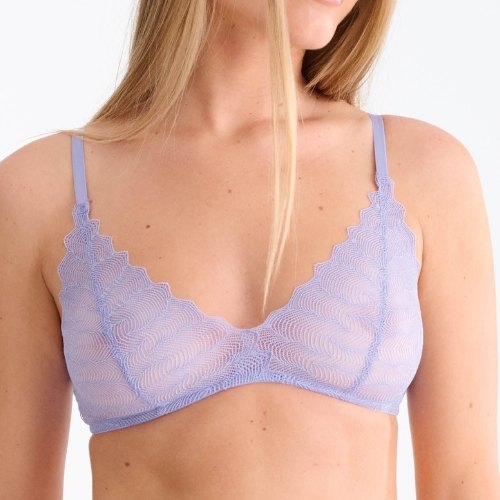 Lisca Stella lavande soutien-gorge sans armatures en dentelle