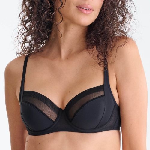 Lisca Sia noir soutien-gorge sans forme