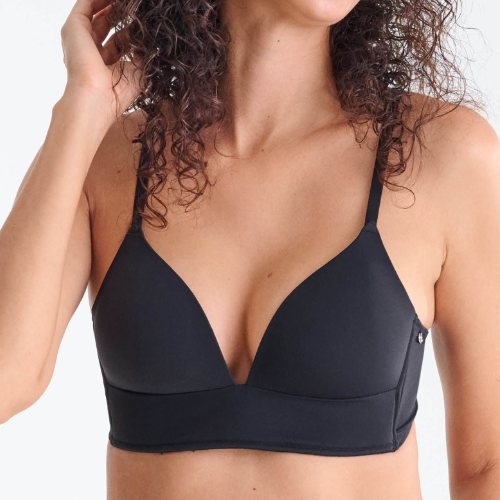 Lisca Sia noir soutien-gorge sans armatures en dentelle