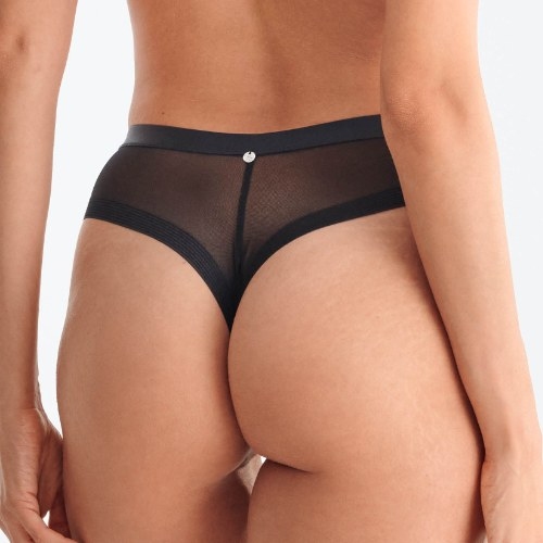 Lisca Sia noir slip brésilien