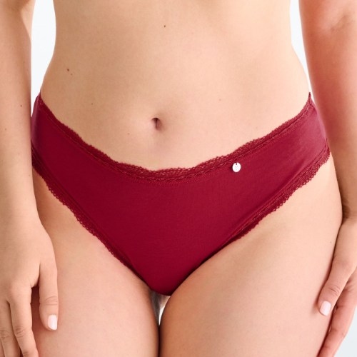 Lisca Everyday bordeaux slip brésilien