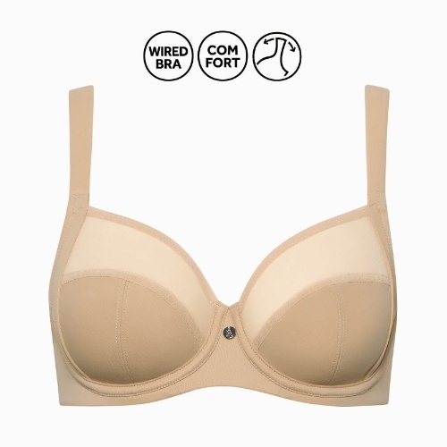 Lisca Tina beige soutien-gorge sans forme