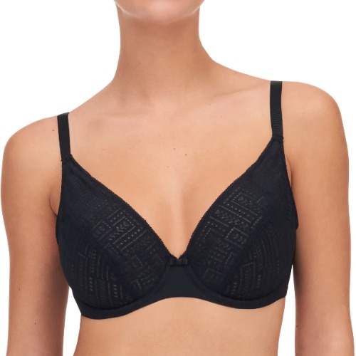 Chantelle Everyday Graphique noir soutien-gorge sans forme