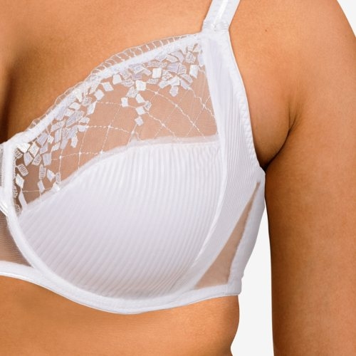 Chantelle Pont Neuf blanc soutien-gorge sans forme