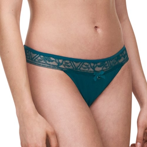 Chantelle Alto vert culotte string
