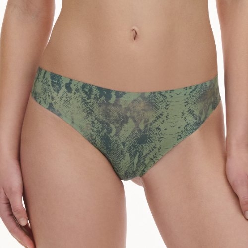 Chantelle SoftStretch vert/print culotte string