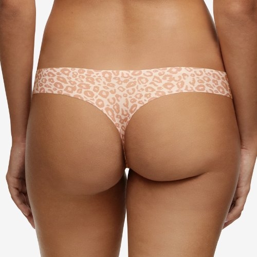 Chantelle SoftStretch rose/print culotte string