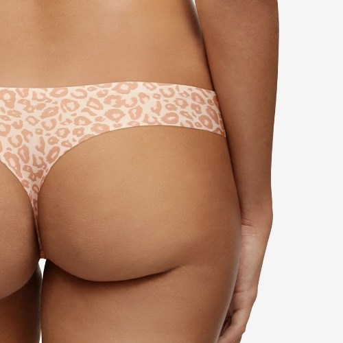 Chantelle SoftStretch rose/print culotte string
