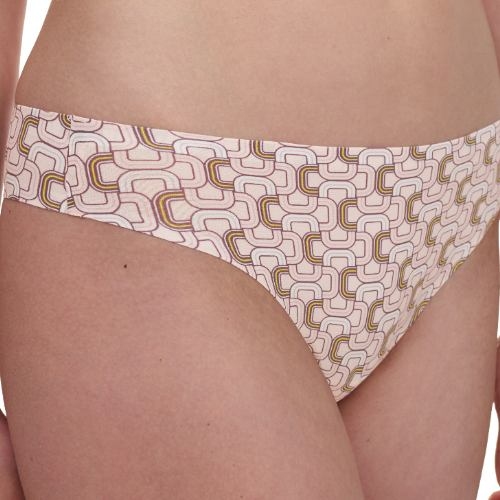 Chantelle SoftStretch blanc/print culotte string