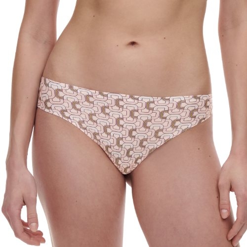 Chantelle SoftStretch blanc/print culotte string