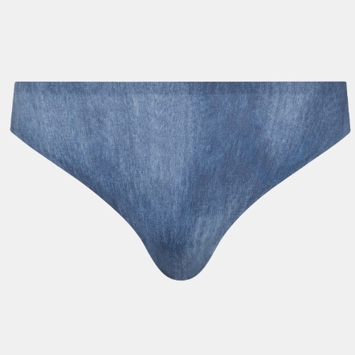 Chantelle SoftStretch bleu/print culotte string