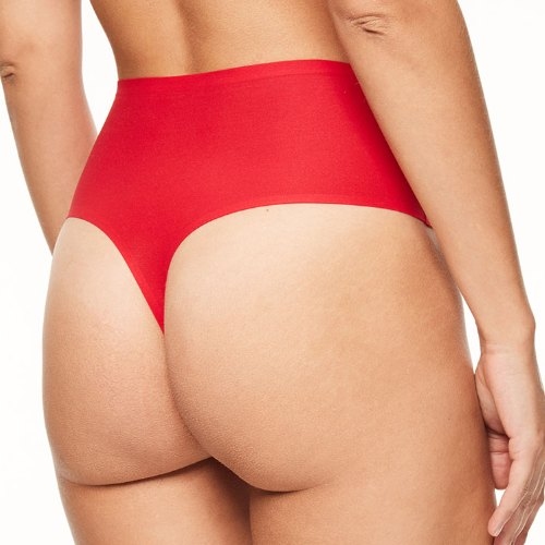 Chantelle SoftStretch poppy red culotte string