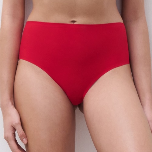 Chantelle SoftStretch poppy red culotte string