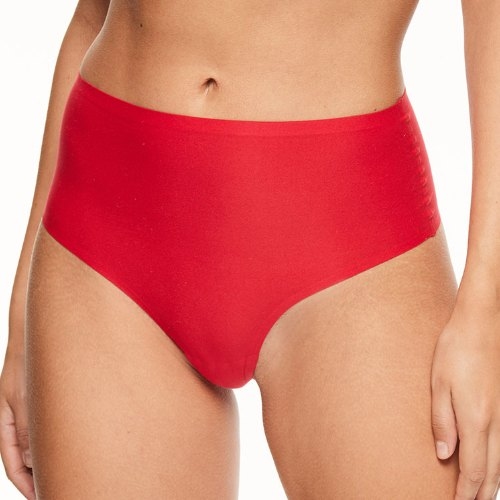 Chantelle SoftStretch poppy red culotte string