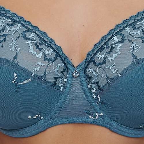 Chantelle Every Curve jeans bleu soutien-gorge sans forme