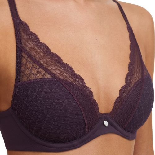 Chantelle Norah Chic aubergine soutien-gorge rembourré