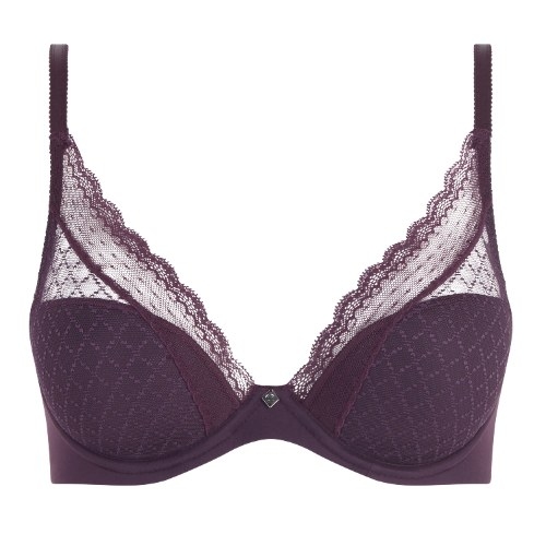 Chantelle Norah Chic aubergine soutien-gorge rembourré
