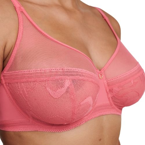 Chantelle True Lace corail soutien-gorge sans forme