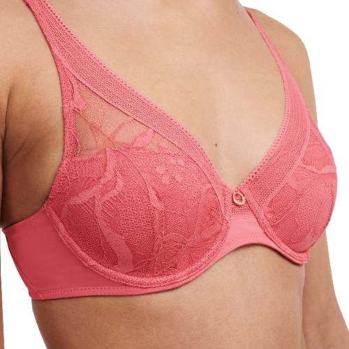 Chantelle True Lace corail soutien-gorge rembourré