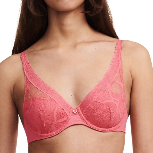 Chantelle True Lace corail soutien-gorge rembourré