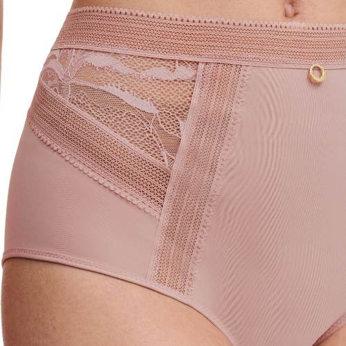 Chantelle True Lace poudre haut slip