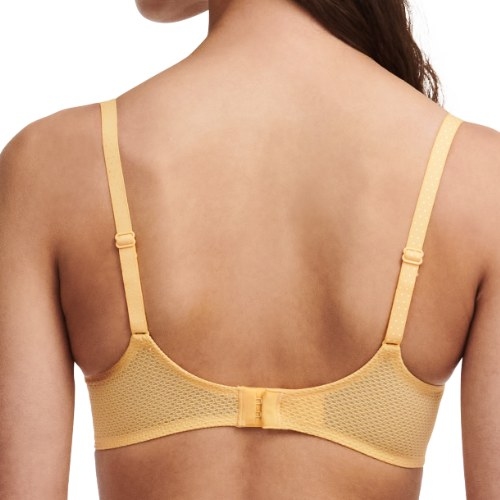 Chantelle Fleurs jaune soutien-gorge sans armatures en dentelle
