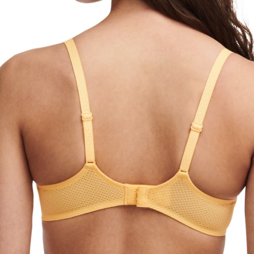 Chantelle Fleurs jaune soutien-gorge sans forme