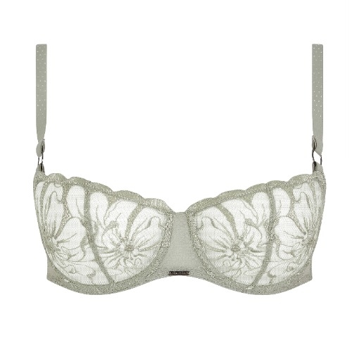 Chantelle Fleurs vert soutien-gorge sans forme