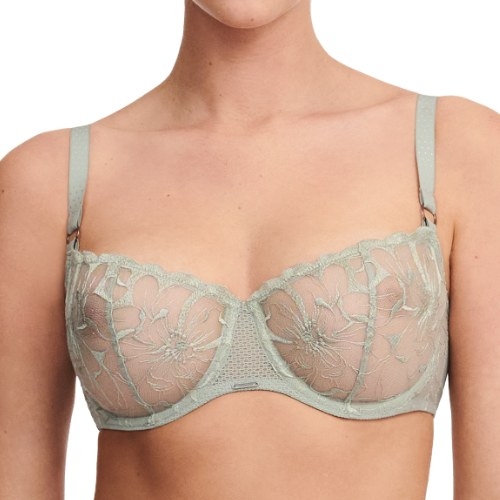 Chantelle Fleurs vert soutien-gorge sans forme