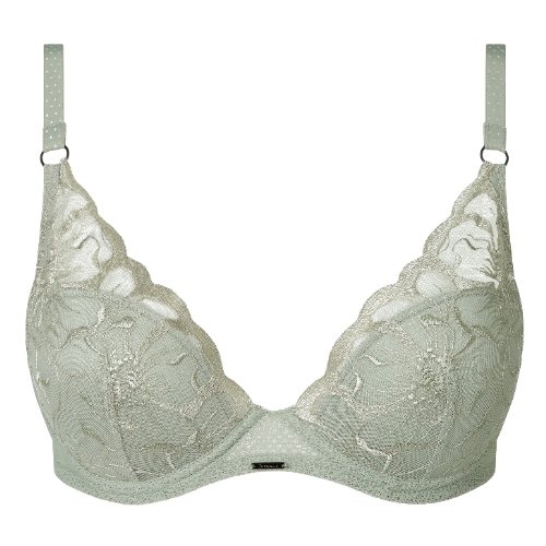 Chantelle Fleurs vert soutien-gorge rembourré