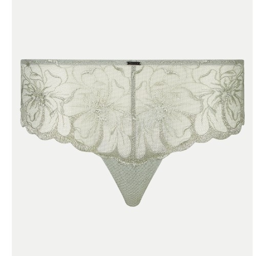 Chantelle Fleurs vert shortie