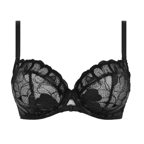 Chantelle Fleurs Signature noir soutien-gorge rembourré