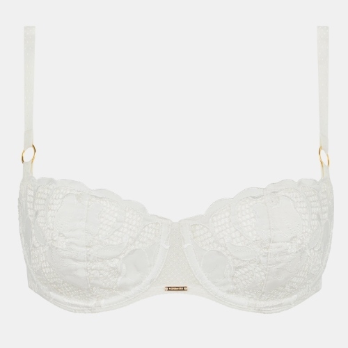 Chantelle Fleurs Signature blanc soutien-gorge sans forme